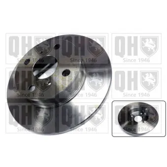 Jeu de 2 disques de frein avant QUINTON HAZELL BDC3762