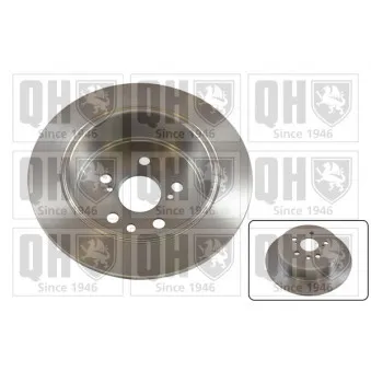 Jeu de 2 disques de frein arrière QUINTON HAZELL BDC3763