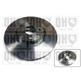 Jeu de 2 disques de frein avant QUINTON HAZELL