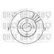 Jeu de 2 disques de frein avant QUINTON HAZELL BDC3767 - Visuel 2