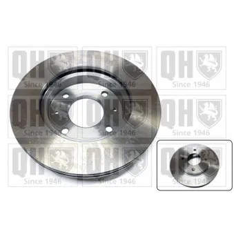 Jeu de 2 disques de frein avant QUINTON HAZELL BDC3773
