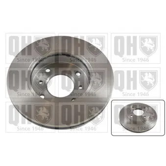 Jeu de 2 disques de frein avant QUINTON HAZELL
