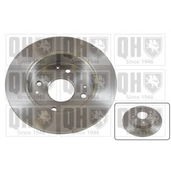 Jeu de 2 disques de frein arrière QUINTON HAZELL