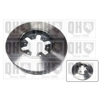 Jeu de 2 disques de frein avant QUINTON HAZELL BDC3808