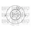 Jeu de 2 disques de frein avant QUINTON HAZELL BDC3817 - Visuel 2