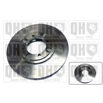Jeu de 2 disques de frein avant QUINTON HAZELL BDC3818