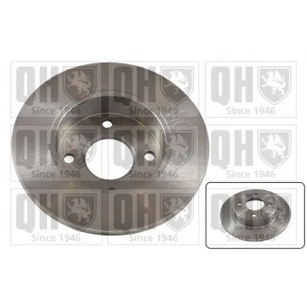 Jeu de 2 disques de frein avant QUINTON HAZELL BDC3820