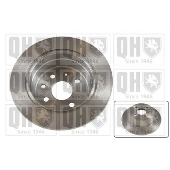 Jeu de 2 disques de frein arrière QUINTON HAZELL