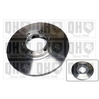 Jeu de 2 disques de frein avant QUINTON HAZELL BDC3828