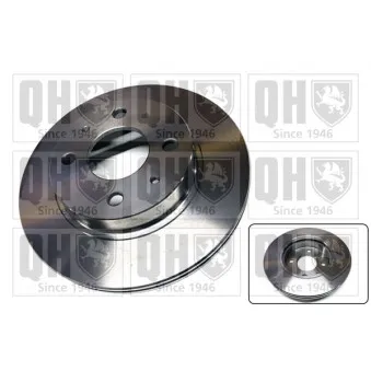 Jeu de 2 disques de frein avant QUINTON HAZELL BDC3833