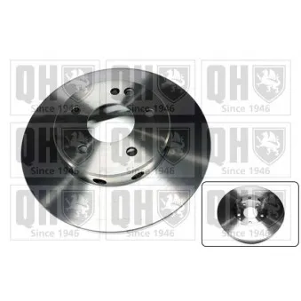 Jeu de 2 disques de frein avant QUINTON HAZELL