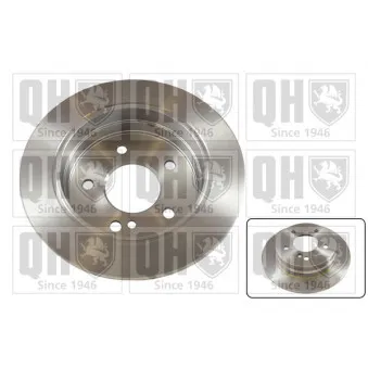Jeu de 2 disques de frein arrière QUINTON HAZELL BDC3840