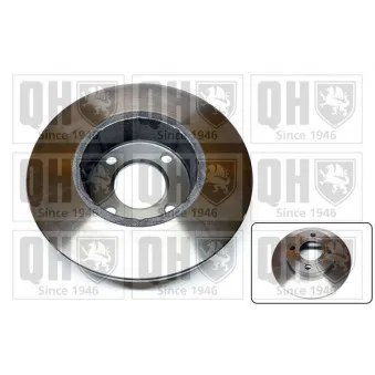 Jeu de 2 disques de frein avant QUINTON HAZELL BDC3907