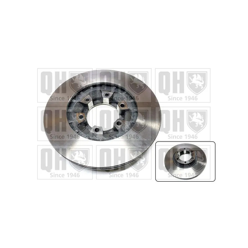 Jeu de 2 disques de frein avant QUINTON HAZELL BDC3916