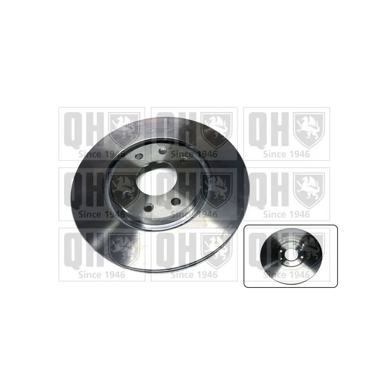 Jeu de 2 disques de frein avant QUINTON HAZELL BDC3920