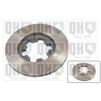 Jeu de 2 disques de frein avant QUINTON HAZELL BDC3921