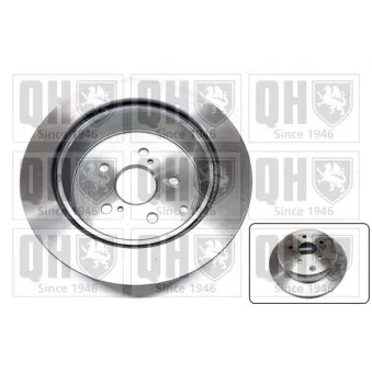 Jeu de 2 disques de frein arrière QUINTON HAZELL BDC3925