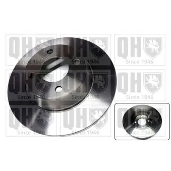 Jeu de 2 disques de frein avant QUINTON HAZELL BDC3934