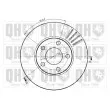Disque de frein avant gauche QUINTON HAZELL BDC3936 - Visuel 2
