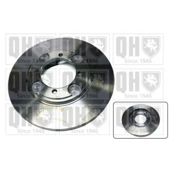Jeu de 2 disques de frein avant QUINTON HAZELL BDC3955