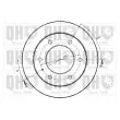 Jeu de 2 disques de frein arrière QUINTON HAZELL BDC3956 - Visuel 2