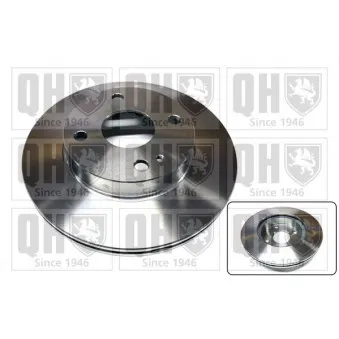 Jeu de 2 disques de frein avant QUINTON HAZELL BDC3960
