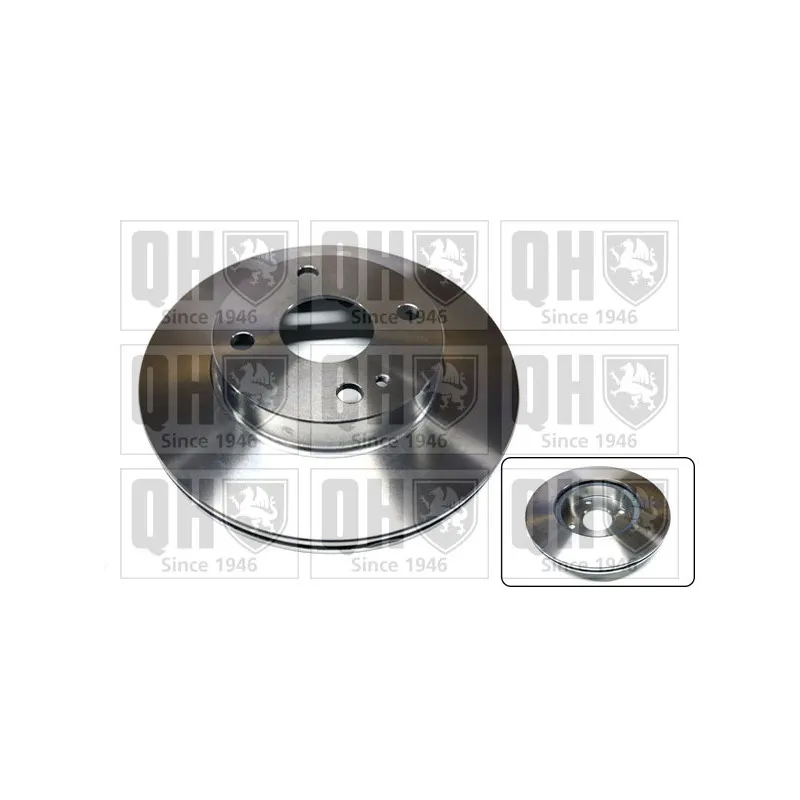 Jeu de 2 disques de frein avant QUINTON HAZELL BDC3960