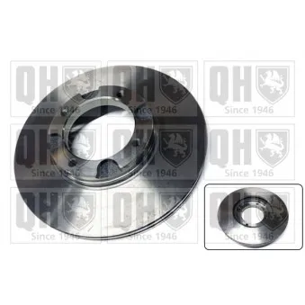 Jeu de 2 disques de frein avant QUINTON HAZELL BDC4183