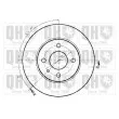 Jeu de 2 disques de frein avant QUINTON HAZELL BDC4210 - Visuel 2