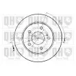 Jeu de 2 disques de frein arrière QUINTON HAZELL BDC4282 - Visuel 1