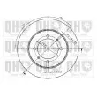 Jeu de 2 disques de frein avant QUINTON HAZELL BDC4297 - Visuel 2