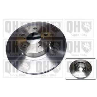 Jeu de 2 disques de frein avant QUINTON HAZELL BDC4328