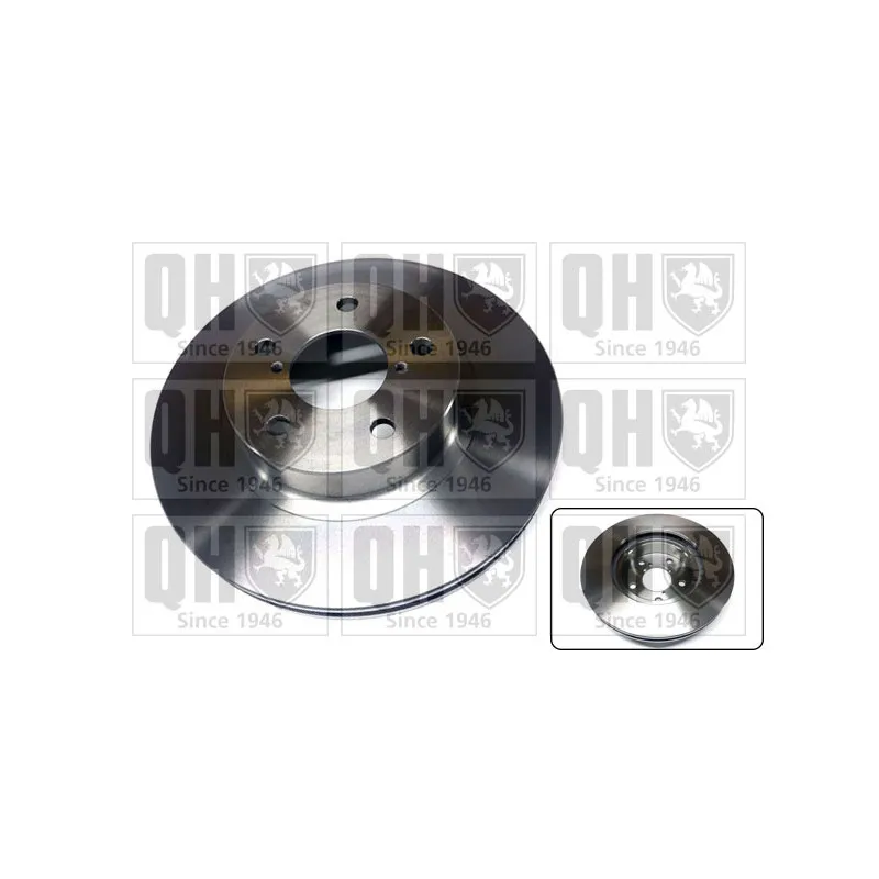Jeu de 2 disques de frein avant QUINTON HAZELL BDC4328
