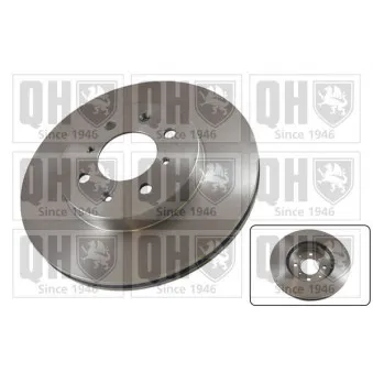 Jeu de 2 disques de frein avant QUINTON HAZELL BDC4372