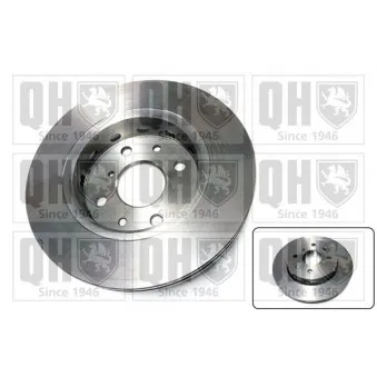 Jeu de 2 disques de frein avant QUINTON HAZELL BDC4377