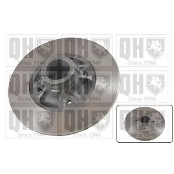 Jeu de 2 disques de frein arrière QUINTON HAZELL