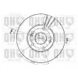 Jeu de 2 disques de frein avant QUINTON HAZELL BDC4404 - Visuel 2