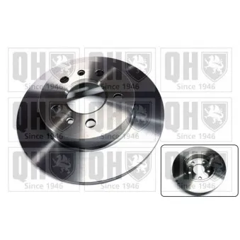 Jeu de 2 disques de frein arrière QUINTON HAZELL BDC4405