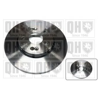Jeu de 2 disques de frein avant QUINTON HAZELL BDC4406