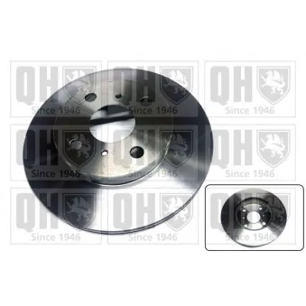 Jeu de 2 disques de frein avant QUINTON HAZELL BDC4415