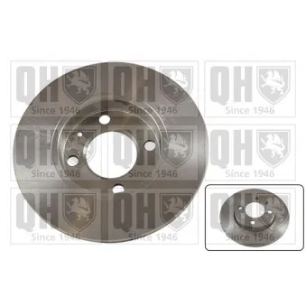 Jeu de 2 disques de frein avant QUINTON HAZELL BDC4503