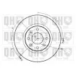 Jeu de 2 disques de frein avant QUINTON HAZELL BDC4504 - Visuel 2