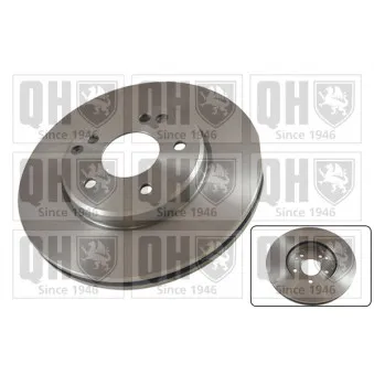 Jeu de 2 disques de frein avant QUINTON HAZELL BDC4539
