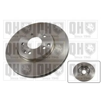 Jeu de 2 disques de frein avant QUINTON HAZELL BDC4540