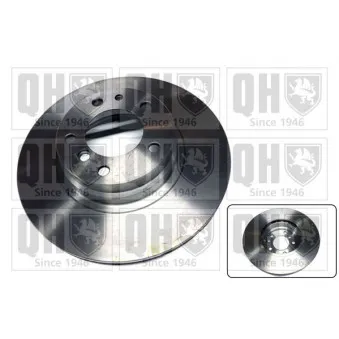 Jeu de 2 disques de frein avant QUINTON HAZELL BDC4561