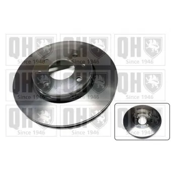 Jeu de 2 disques de frein avant QUINTON HAZELL BDC4572