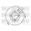 Jeu de 2 disques de frein avant QUINTON HAZELL BDC4582 - Visuel 1