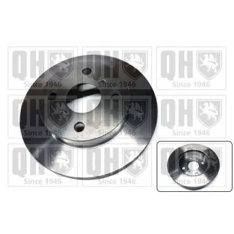 Jeu de 2 disques de frein avant QUINTON HAZELL BDC4591
