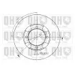 Jeu de 2 disques de frein avant QUINTON HAZELL BDC4592 - Visuel 2