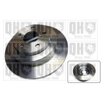 Jeu de 2 disques de frein arrière QUINTON HAZELL BDC4604